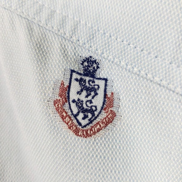 Escada Light Blue Blouse with Embroidered Accents - Picture 4 of 7